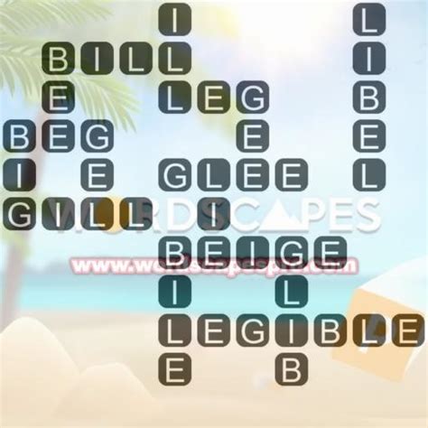 Wordscapes Level 628, Cover 4: Autumn Answers.